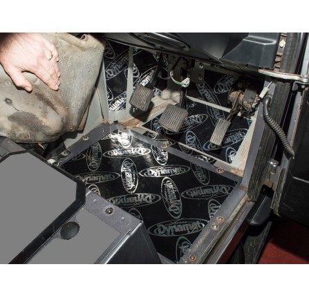 Dynamat Sound Deadening 90/110 Footwells Puma 2007 Onwards