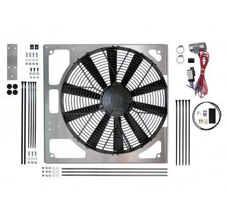 Revotec Electronic Fan Conversion Kit Discovery and 90/110 TD5 15.2" High Power Suction Fan