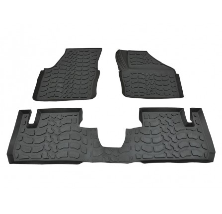 Rubber Over Mats Front & Rear - Freelander 2 - RHD
