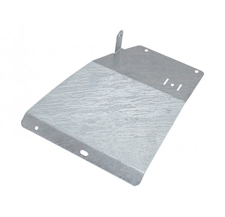 Galvanised Discovery 2 Rear Mudflap Bracket LH