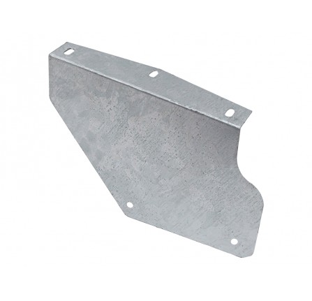 Galvanised Front Mudflap Bracket RH Discovery 2