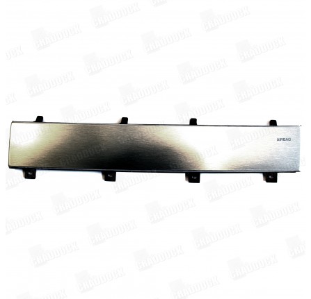 Genuine Finisher Decorative Trim Lower Dash LHD Satin Brushed Metal