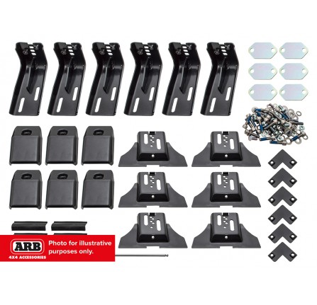 3700030 ARB Roof Rack Fitting Kit for 3800100 M 3800110 M 3800113 M