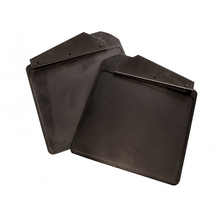 Front Mudflaps - Includes Brackets - Pair for Defender