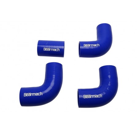 Defender 200TDI Silicone Turbo Hose Kit - Blue (4 Hose)