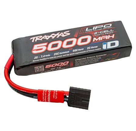 Traxxas 5000MAH 7.4V 2-CELL 25C Lipo Battery