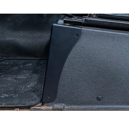 Black Defender Seat Box Corner Protectors