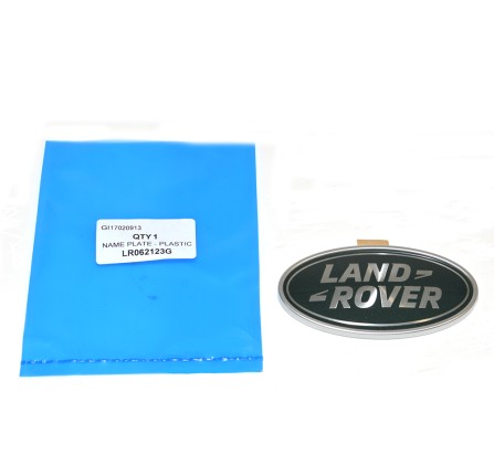 OEM Rear Oval Landrover Badge Green/Gold Rang Rover/Sport 2013
