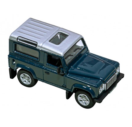 Land Rover Defender Tamer Blue Model 1:76