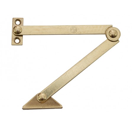 Elbow Hinge Brass