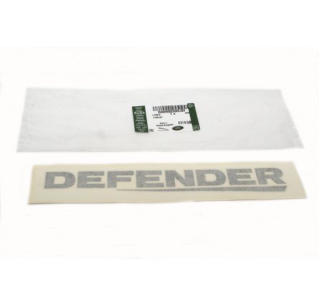 Name Plate Brunel/Graphite for Defender