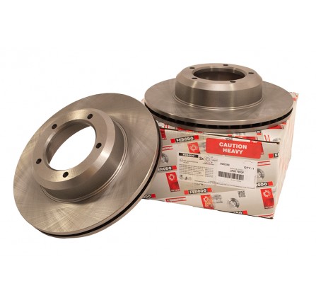 Ferodo Brake Disc Vented Front Range Rover Classic 1990 on and Discovery 1