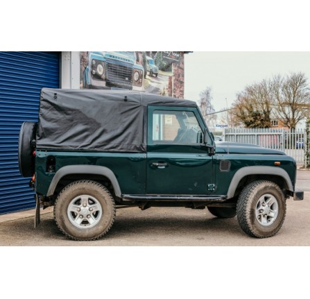 Full Black Hood Pvc for Defender 90