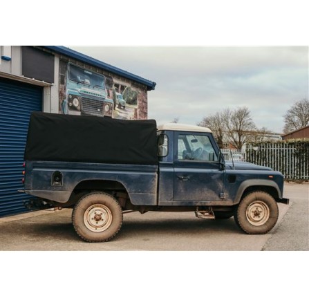 Black Pvc Hood for Defender 130 Hi Cap