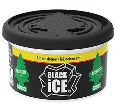 Little Trees Air Freshener Fiber Can - Black Ice