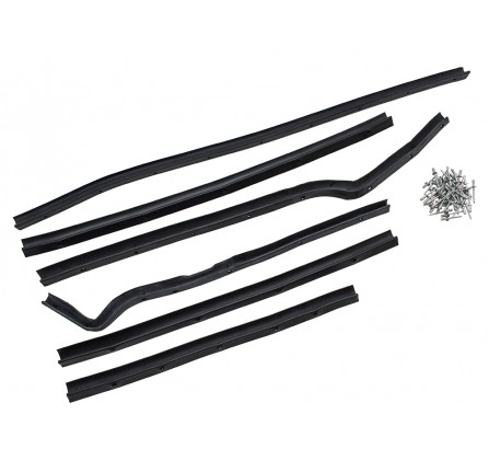 Series Front Door Seal Kit LH Inc Rivets