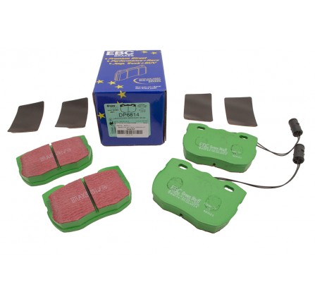 Brake Pad Set Front H-perform Discovery 1993 on Non Vented and Defender 90 1986-1991 Axle Set