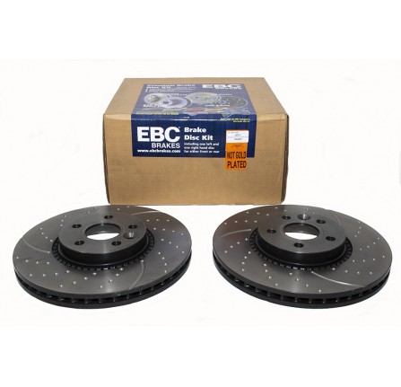 Freelander 2 Brake Disc Frt Vented (Pair) - Ebc