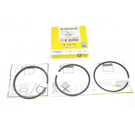 Ae Piston Ring Set Standard 3.5 Per Piston. 9.35 & 8.13 Cr
