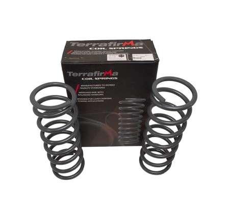 Terrafirma Front Springs 2 Inch (50mm) Lift 90/110/130/D1/RRC - Heavy Load (Pair)