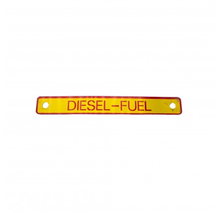 Genuine Fuel Caution Label Hi-capacity Pick up