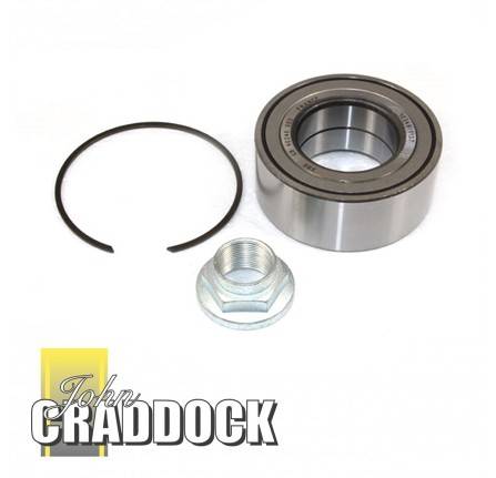 Oe Hub Bearing Assembley Front and Rear Freelander Complete with Nut and Circlip.