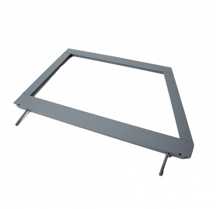 Door Top R.H. (No Glass) Ally Clad Land Rover 1958-84. Need Fixing Nuts : NH607041L x 2