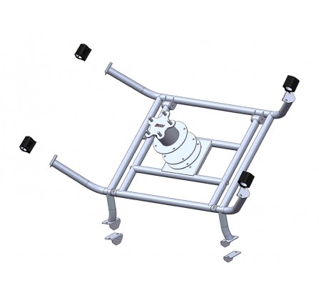 Safety Devices Roll Cage Lift-Up Spare Wheel Carrier