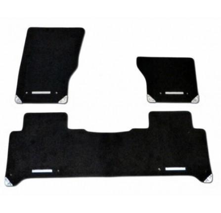 Genuine Floor Mat Set 4 Jet Black R/Rover from AA328728 RHD
