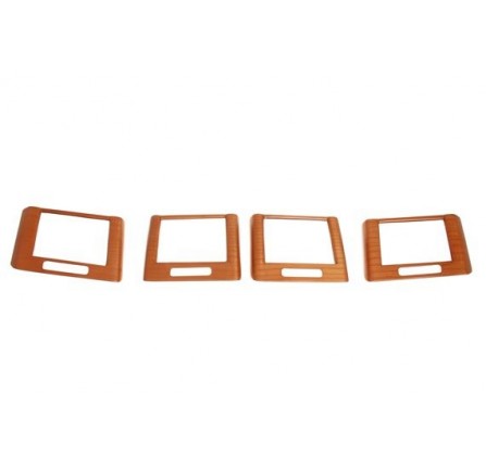 Genuine Cherry Wood Facia Kit - Air Vents Range Rover Sport Set Of 4 from 6A000001