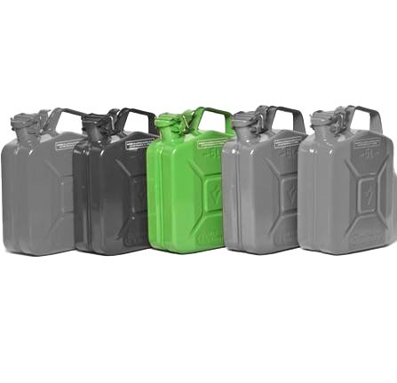 Steel Jerry Can 5L Light Green
