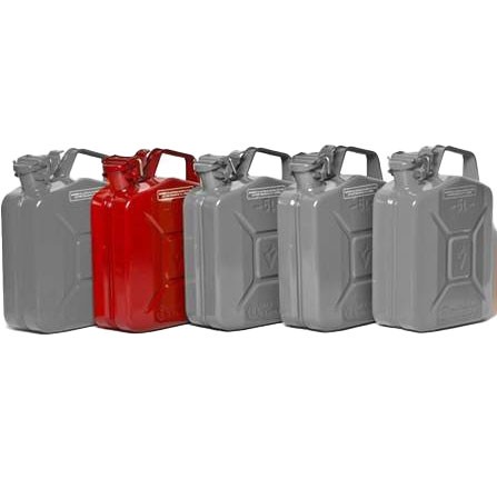 Steel Jerry Can 5L Red