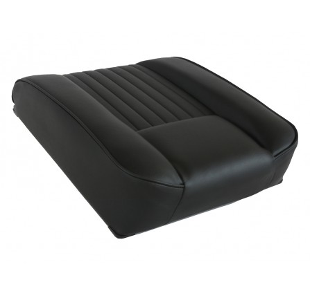De Luxe Seat Cushion Centre Black Vinyl.by Britpart