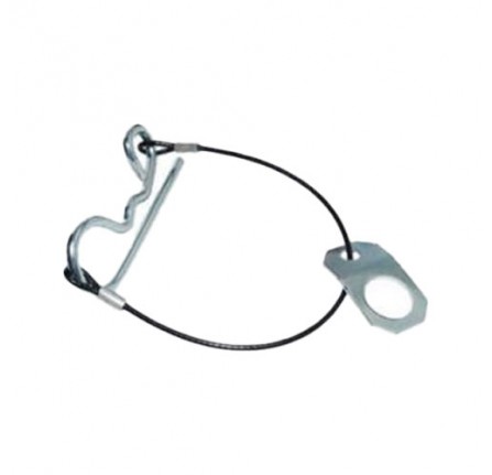 Chain Tag and Clip for Dixon Bate Pin and Ball Hitch