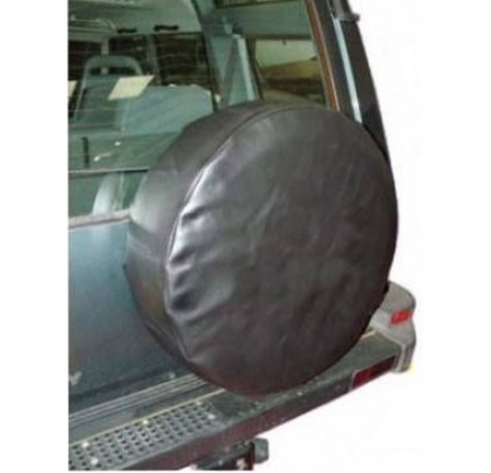 Spare Wheel Cover Plain Black 205 x 16