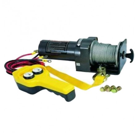 2000LB Britpart Electric Winch (907KG) Motor Output 1.0KW (1.5HP) Maximum Line Pull/Motor Current 2000LBS (907KG)/115A