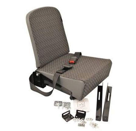Inward Facing Tip up Rear Seat Assembley in Black Vinyl Complete Seat State TD5 Or Other When Ordering County Style Individual Seat