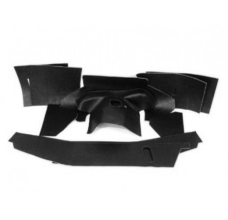 Hardura Tunnel Interior Kit Series 2 and 3 LHD Plastic Coated Felt with Bound Edges As Originaly Used in Series Interiors