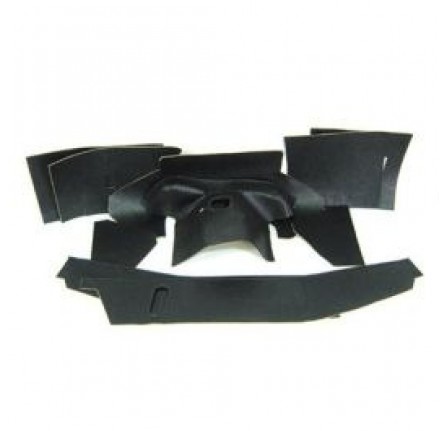 Hardura Tunnel Interior Kit Series 2 and 3 RHD Plastic Coated Felt with Bound Edges As Originally Used in Series Interiors
