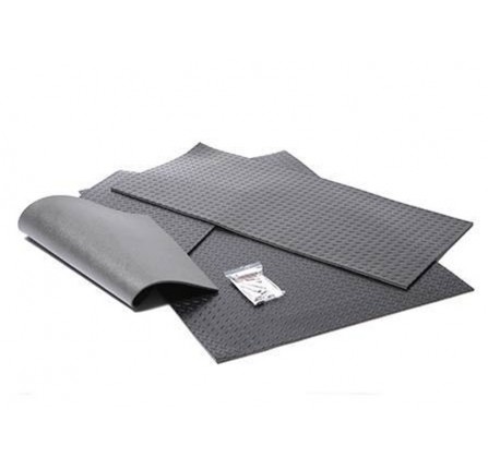 Rear Acoustic Load Mat 3 Piece Matting System Covers Wheel Arches and Floor 90 Degree Arches Only