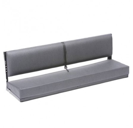 3MAN Bench Seat Moorland B Black Powder Coat Frame (Back Brackets and Fixings)