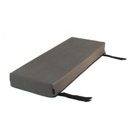 Cushion 2 Man Bench Seat Elephant Hide Elephant Hide Grey Vinyl
