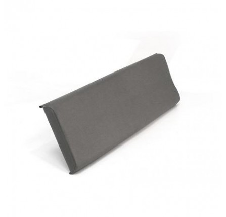 2 Man Bench Seat Backrest in Elephant Hide Grey Vinyl