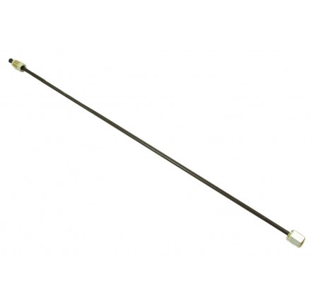 Brake Pipe Front T Piece to RH Flex Hose Series 3 Single Line System July 1980 >
