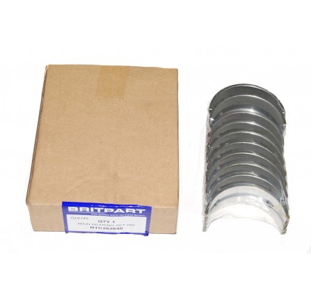 Main Bearing Set 2.25 Litre 040 Inch Oversize Ze 5 Bearing Engine Series 3 90/110
