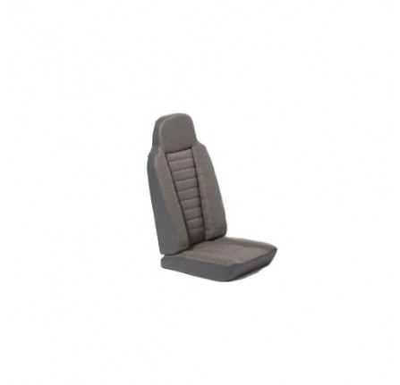 High Back Seat Grey Leather