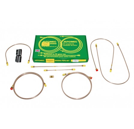Brake Pipe Set Series 2 (88) 1958-61 to Suffix F
