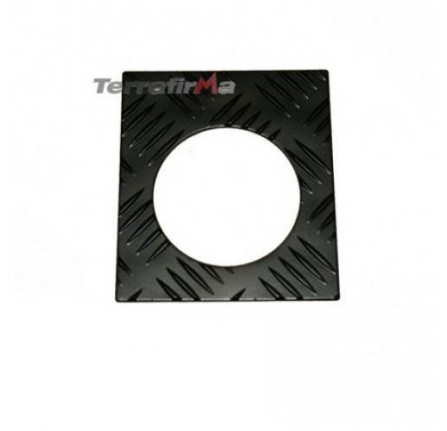 Land Rover Defender 90/110 Fuel Filler Surround TD5 Black Chequer Plate