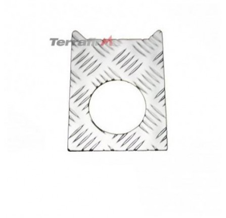 Land Rover Defender 90/110 TDI Fuel Filler Surround Anodised Silver