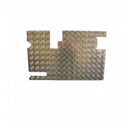 Chequer Plate Inner Rear Door 90/110 with Wiper Motor with Torsion Arm Type Stay from MA965106 to 2001 Steel Door